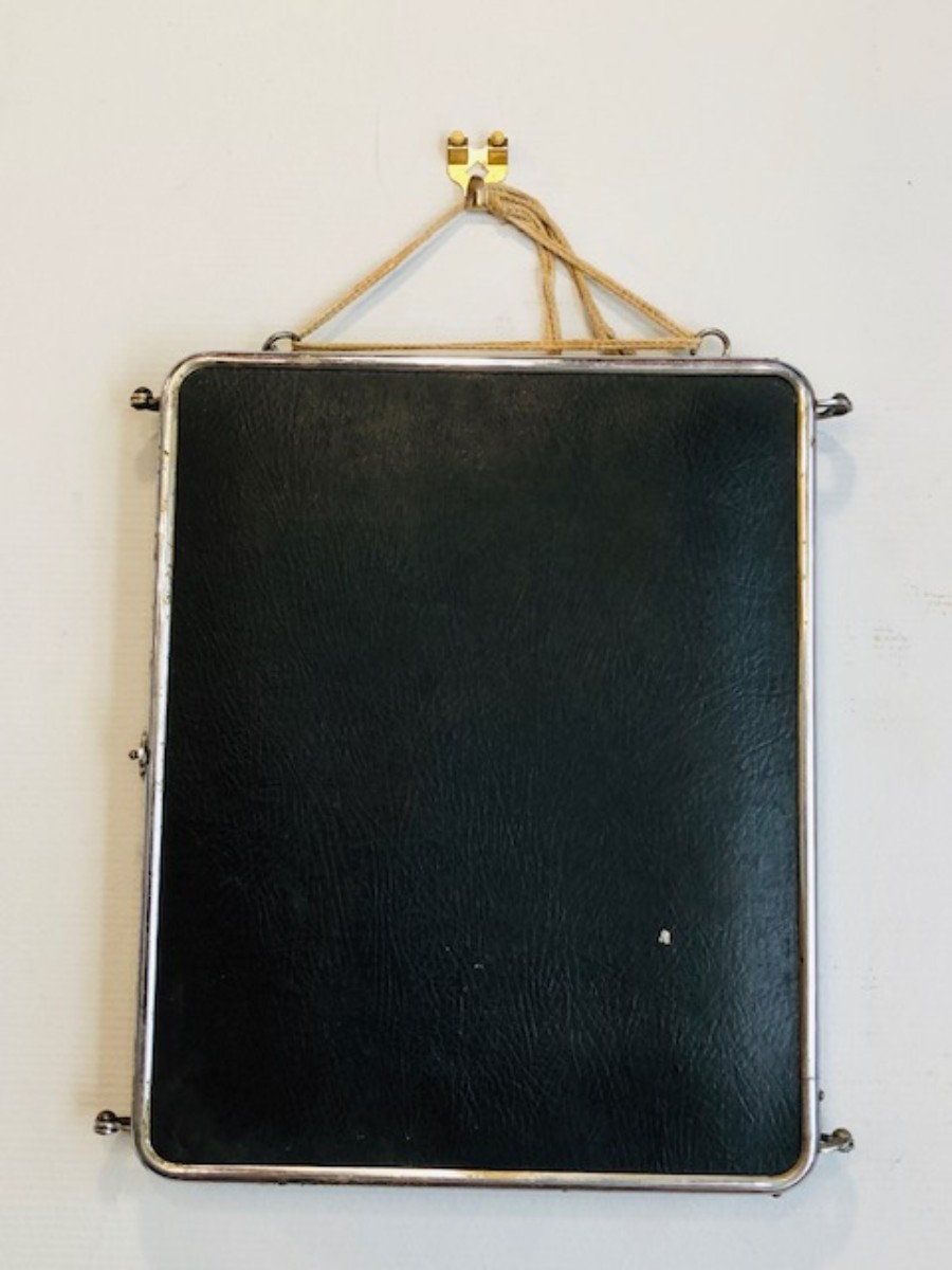 Miroir de barbier triptyque 