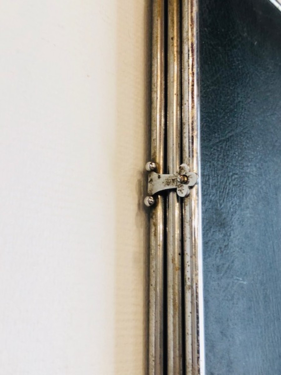 Miroir de barbier triptyque 