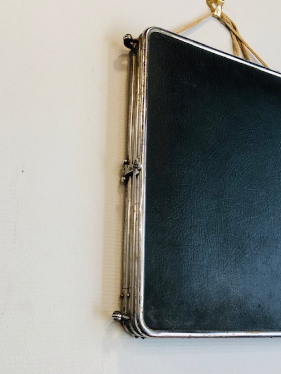 Miroir de barbier triptyque 