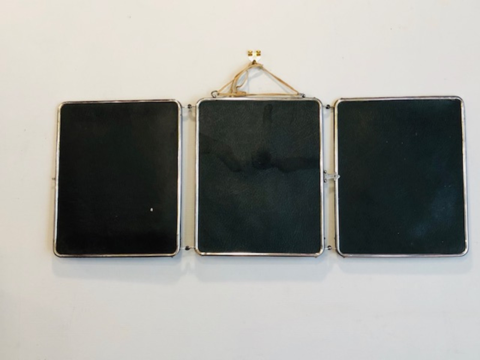 Miroir de barbier triptyque 