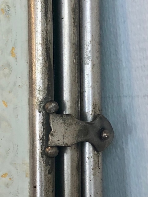 Miroir de barbier triptyque ancien