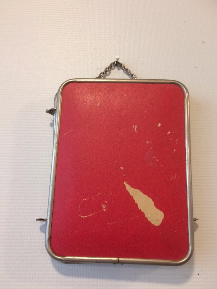 Miroir de barbier vintage