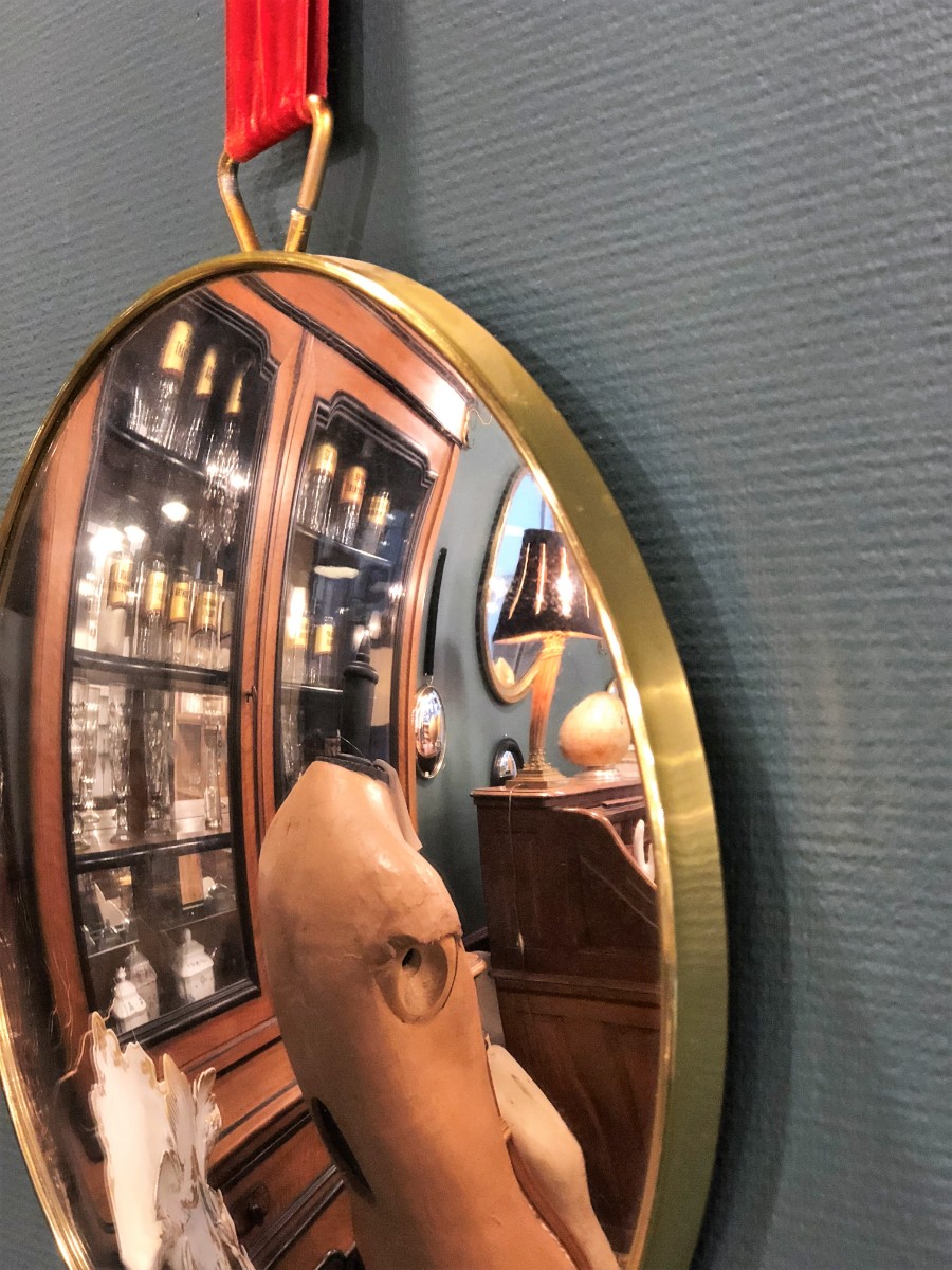 Miroir de sorcière vintage 