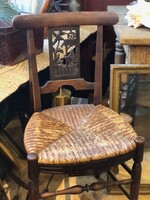 Paire de chaises directoire décor au chinois