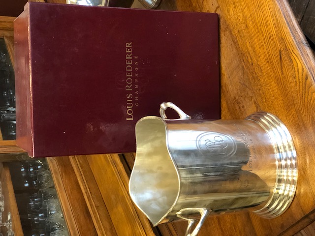 Seau à champagne Roderer par Ercuis