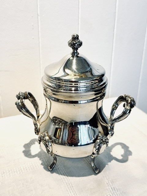 Service à thé et café métal argenté