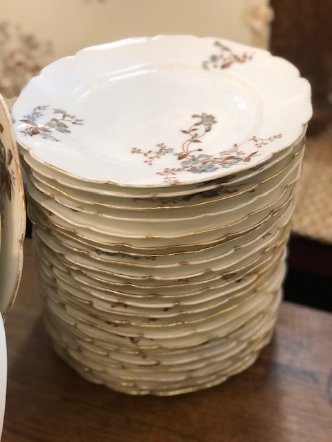 Service de table Haviland en porcelaine de Limoges
