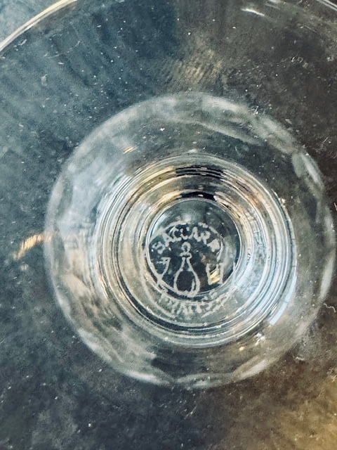 Service de verres cristal Baccarat modèle Casino