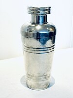 Shaker à cocktail art deco métal argenté