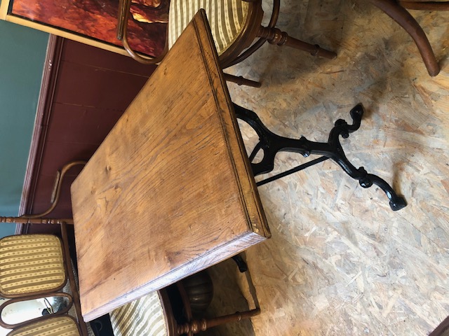 Table bistrot ancienne
