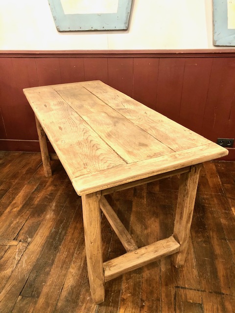 Table de ferme ancienne en chêne