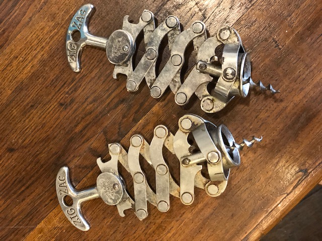 Tire bouchon ZIg Zag vintage