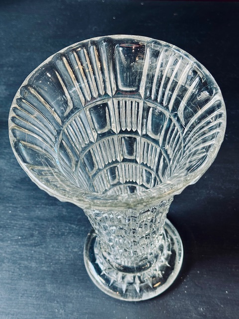 Vase vintage en verre