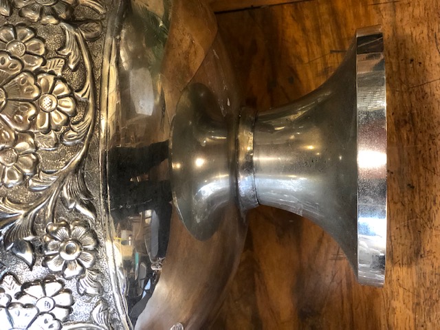 Vasque à champagne métal argenté